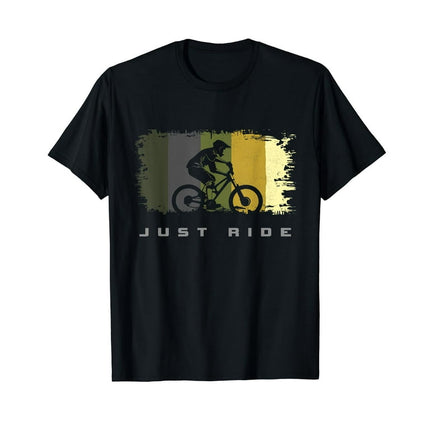 Mountain Bike Graphic T-Shirt Men Women Unisex Cycling Lover Tee Outdoor Adventure Gift