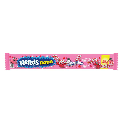 Nerds Valentine's Rope Chewy Candy, Friendship Exchange, 0.92 oz