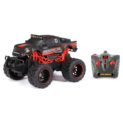 New Bright (1:24) Ford Raptor Battery Radio Control Truck Raptor, Black, 2424-4K2