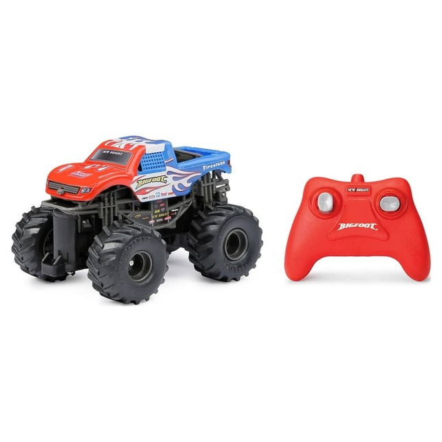 New Bright (1:43) Bigfoot RWB Battery Radio Control Monster Truck, Red, 4361-1RH