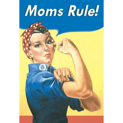 Nobleworks Moms Rule Funny / Humorous Mother's Day Card
