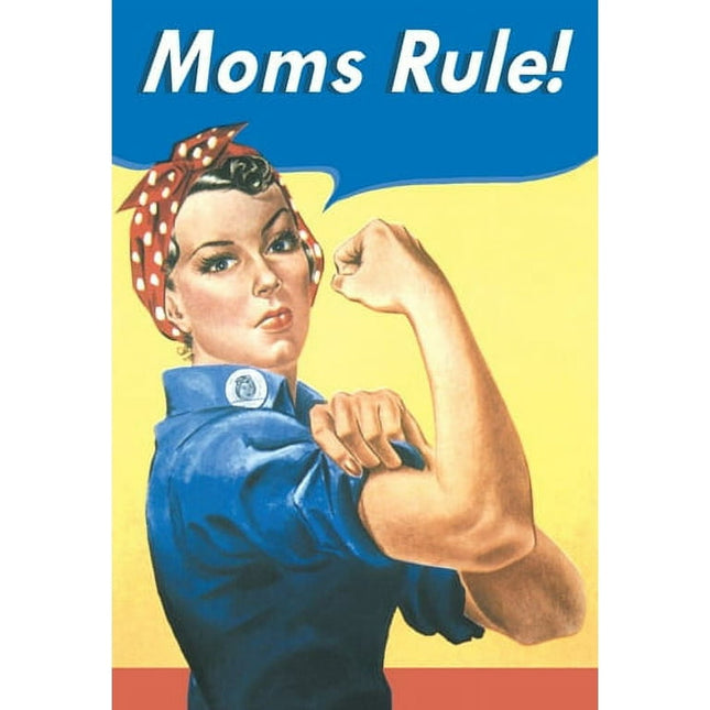 Nobleworks Moms Rule Funny / Humorous Mother's Day Card