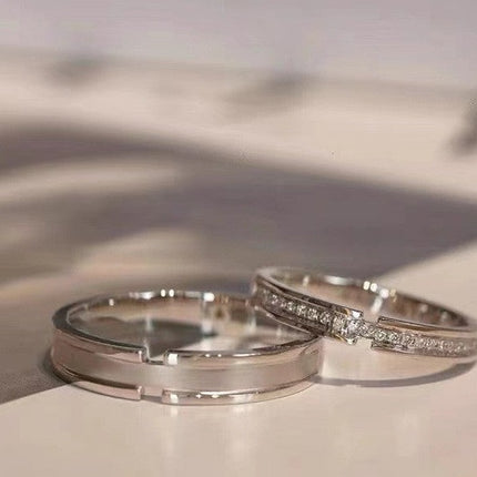 925 Silver Temporary Wedding Bands