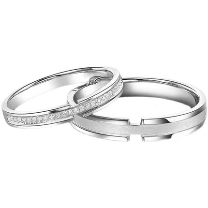 925 Silver Temporary Wedding Bands