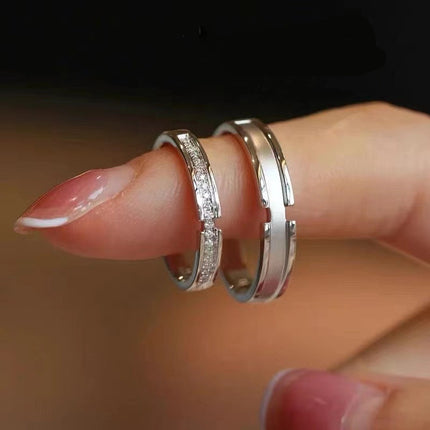 925 Silver Temporary Wedding Bands