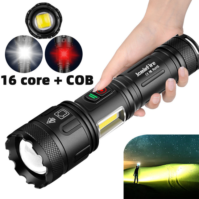 Waterproof Multi Color Beam Far Distance Flash Light