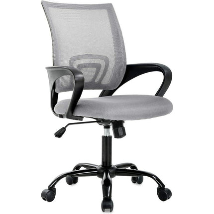 Office Chair Desk Chair Computer Chair Ergonomic Executive Swivel Rolling Chair Desk Task chair with Lumbar Support for women&men, Grey
