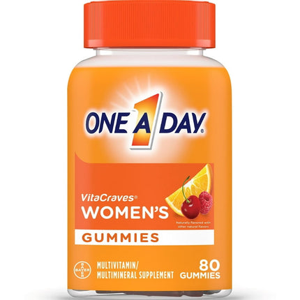 One A Day Women's Gummy Multivitamin, Multivitamins for Women, 80 Ct