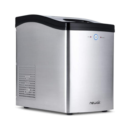 Open Box Newair Nugget Sonic Speed Countertop Crunchy Ice Maker Machine -Stainless Steel