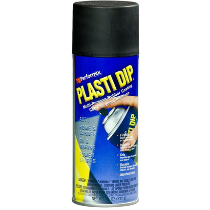 Plasti Dip Rubberized Matte Black Spray, 11oz
