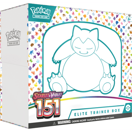 Pokemon Trading Card Games Scarlet & Violet 3.5 151 Elite Trainer Box 9 Booster Packs Included