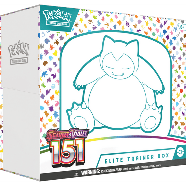Pokemon Trading Card Games Scarlet & Violet 3.5 151 Elite Trainer Box 9 Booster Packs Included