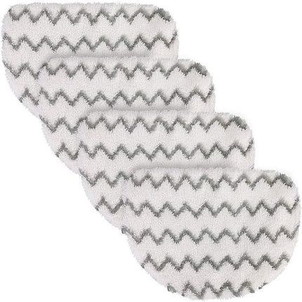 QJUHUNG 4 Pack Steam Mop  Pads Compatible with Bissell Powerfresh Steam Mop 1940 1806 1544 1440 2075A 2685A Series  Part # 5938 & 203-2633  1606668 & 1606669