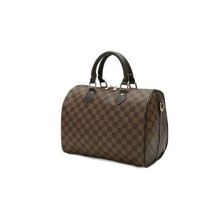RICHPORTS Checkered Women PU Leather Tote Bag Tassels Leather Shoulder Handbags Fashion Ladies Purses Satchel Messenger Bags