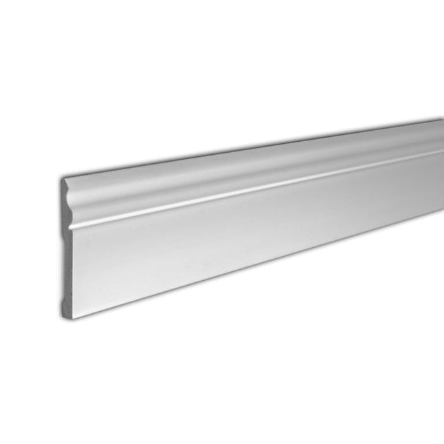 RPS-4475 H: 5-5/8" x Proj: 1/2" x L: 8' Polyurethane Baseboard Moulding (7 Pack/54+Feet)
