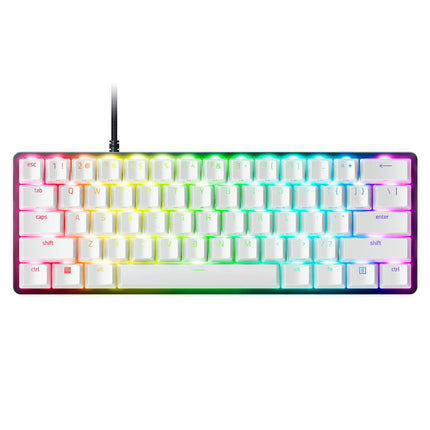 Razer Huntsman Mini Special Edition, 60% Form Factor, Linear Optical PC Gaming Keyboard, Black/White