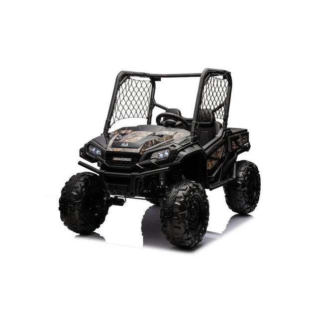 Realtree XD UTV 24V battery-operated ride-on with remote, MP3,USB for Kids 3+ years