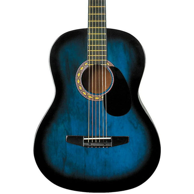 Rogue Starter Acoustic Guitar, Blue Burst