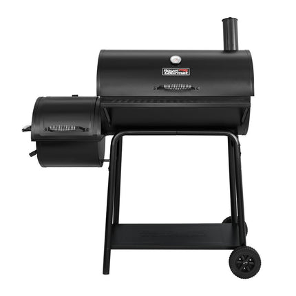 Royal Gourmet 30" CC1830F Charcoal Grill with Offset Smoker and Gloves
