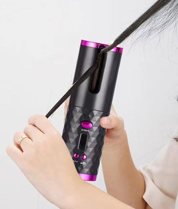 Wireless Automatic Thermostat Control Hair Curler Portable Hair Curler