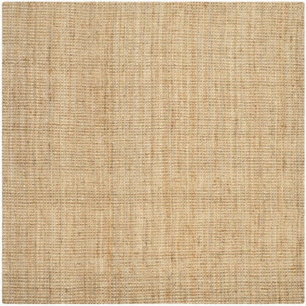SAFAVIEH Natural Fiber Delmar Braided Jute Area Rug, Natural, 3' x 3' Square