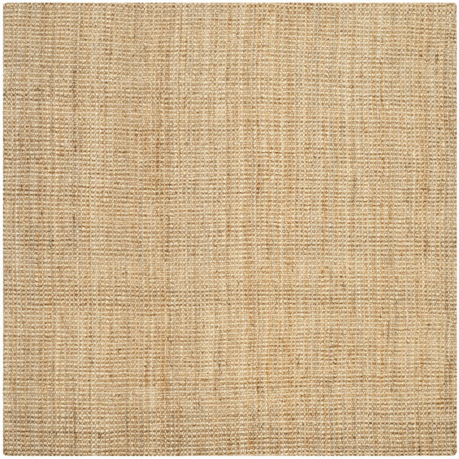 SAFAVIEH Natural Fiber Delmar Braided Jute Area Rug, Natural, 3' x 3' Square