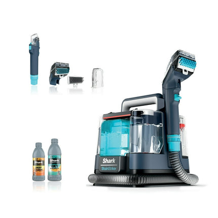 Shark StainStriker Portable Carpet & Upholstery Cleaner, Spot, Stain, & Odor Eliminator for Use on Carpets, Area Rugs, Couches, Upholstery, Cars & More, Navy, PX200