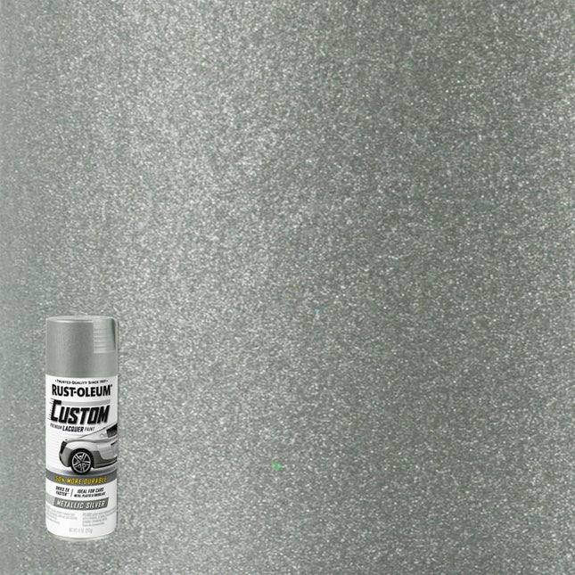 Silver, Rust-Oleum Custom Automotive Matte Spray Paint-323351, 11oz