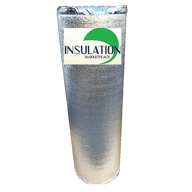 SmartSHIELD -3mm 48"x100Ft Reflective Insulation roll, Foam Core Radiant Barrier, Thermal Insulation Shield, Commercial Grade - Engineered Foil