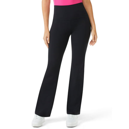 Sofia Active by Sofia Vergara Women’s High Waist Studio Fit and Flare Pants, 32" Inseam