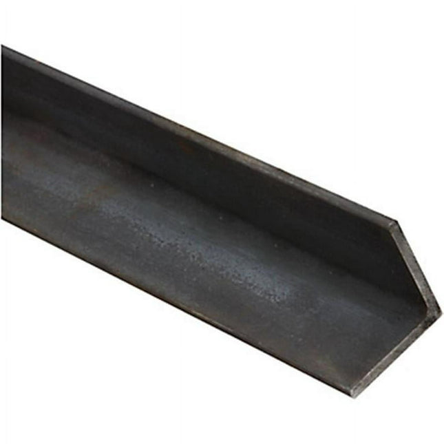 Stanley Hardware N316141 4059BC 2" x 36" Solid Angle 3/16" Thick Plain Steel Finish