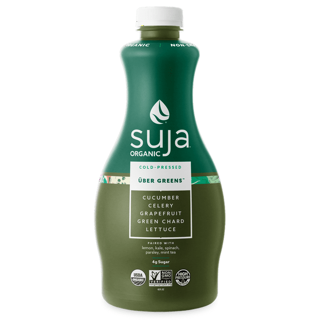 Suja Organic Cold-Pressed Uber Greens, 46 oz.