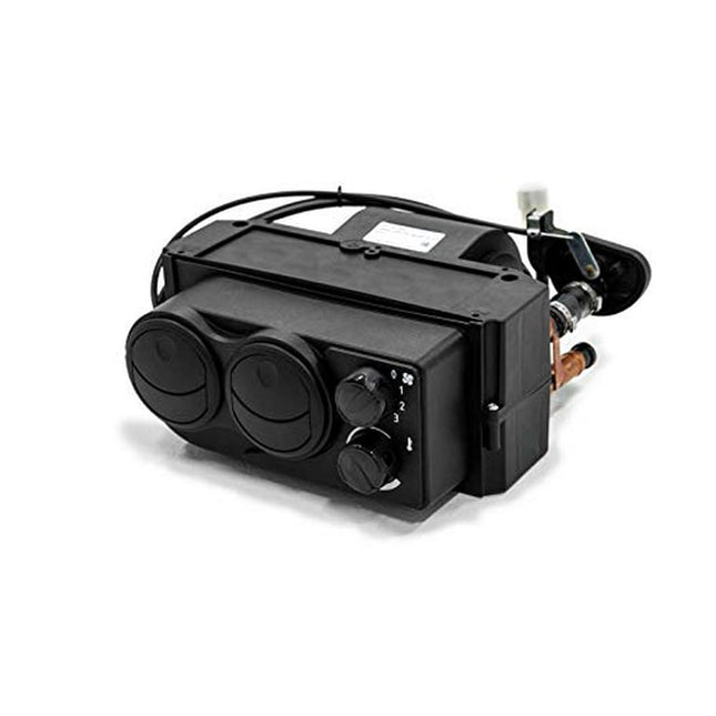 SuperATV Cab Heater for 2017 Polaris Ranger XP 1000|2017|2018 XP Ranger 1000 Crew|Includes Defrost Hoses and Vents|Built|in Shutoff Valve|Adjustable Temperature and Fan Speeds|HTR-P-RAN900#OK