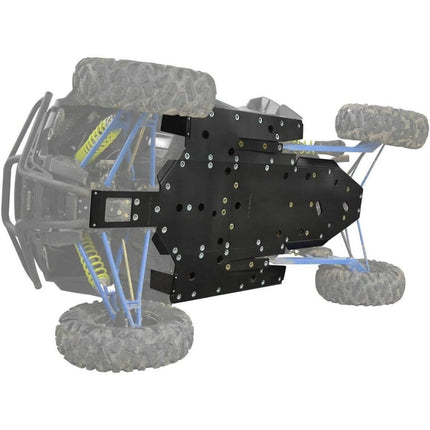 SuperATV Heavy Duty 1/2" ARMW Full Skid Plate for Polaris RZR XP Turbo S (2018 ONLY) | Full Machine Protection|FSP-P-RZRXPT#TS