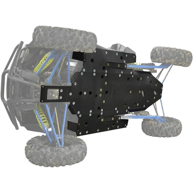 SuperATV Heavy Duty 1/2" ARMW Full Skid Plate for Polaris RZR XP Turbo S (2018 ONLY) | Full Machine Protection|FSP-P-RZRXPT#TS