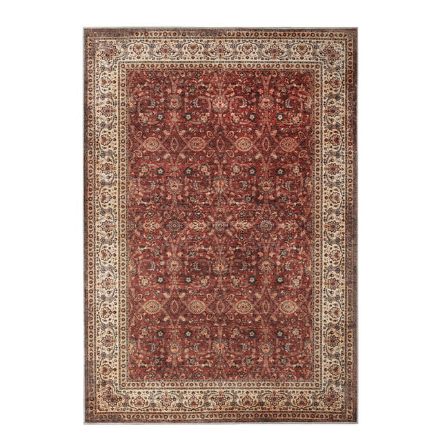 Superior Toucan Geometric Washable Area Rug, 7' x 10', Beige
