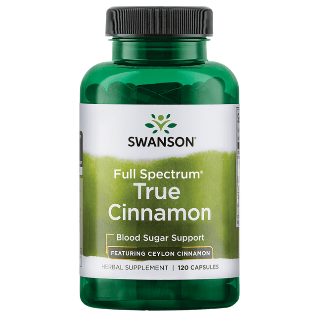 Swanson True Cinnamon - Full Spectrum 300 mg 120 Capsules