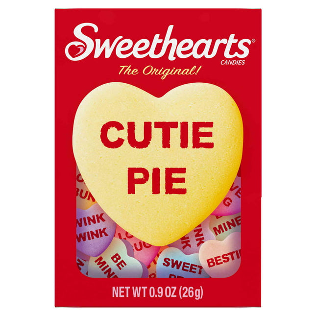 Sweethearts Valentine Conversation Hearts Hard Candy, 0.9 oz. Box