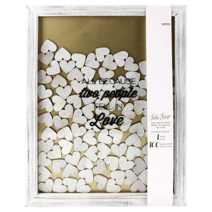 Take A Vow 14" x 11" Rustic Guest Signature Frame