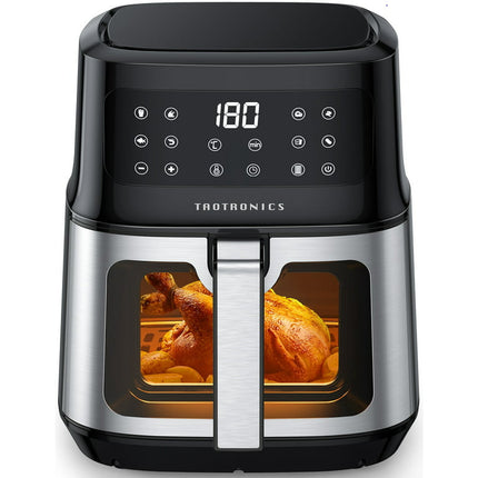TaoTronics Air Fryer, 8-in-1 Airfryer Oven with Viewing Window Smart Touch 5.3 Quart