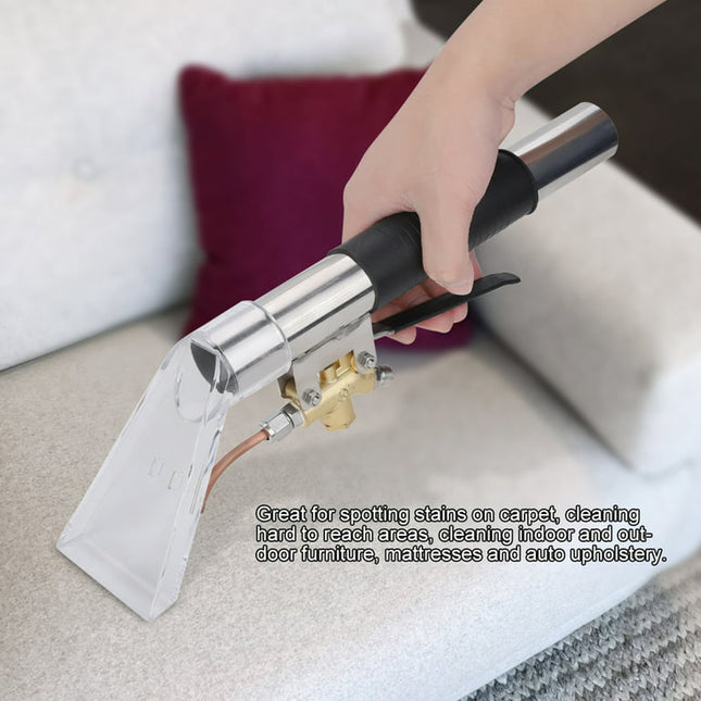 Tebru Wand Hand Extractor, Carpet Cleaning Extractor, Upholstery Carpet Cleaning Furniture Extractor Auto Detail Wand Hand Tool