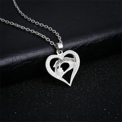 Tejiojio Mother's Day Gifts Finish Mom Baby Necklace Mom Day Gift