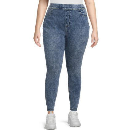 Terra & Sky Women's Plus Size Jegging Jeans, 28" Inseam