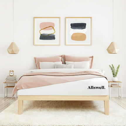 The Allswell X 10” Hybrid of Memory Foam and Coils Mattress With Antimicrobial Treated Cover, Twin