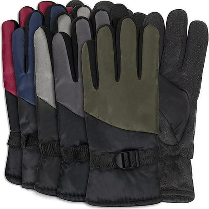 Trail maker Winter Gloves Adult Snow Gloves Bulk Winter Gloves 50 Pair for Adult Women, Men, Warm for Extreme Weather Waterproof Insulated Gloves