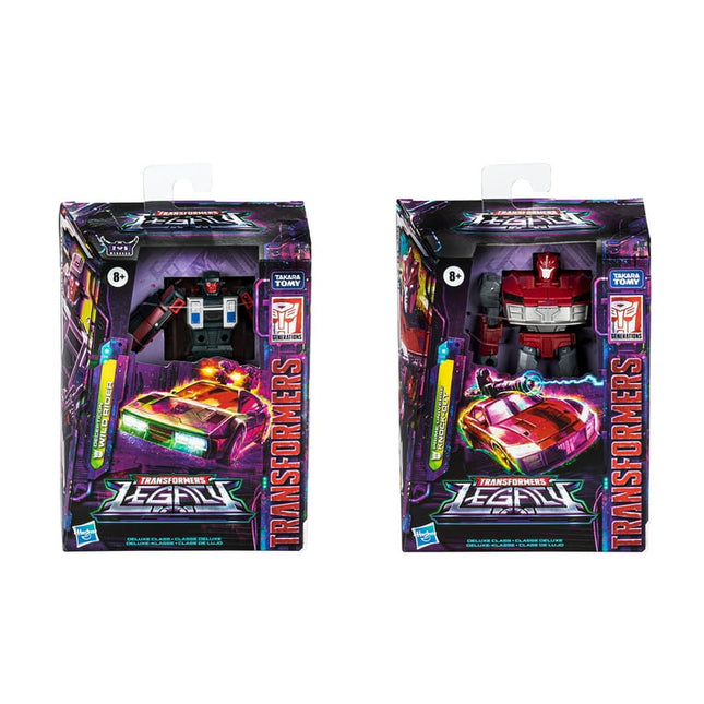 Transformers Generations Legacy Deluxe Wild Rider and Ko Kids Toy Action Figure Set for Boys & Girls