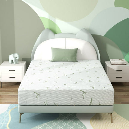 Twin Mattress, 6 inch Memory Foam Mattress Bed in a Box, with Green Tea Cooling Gel, Made in USA, Child