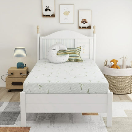 Twin Mattress,Smiaoer 6 inch Memory Foam Mattress Bed in a Box,Medium Firm with Soft Bamboo Cover,Made in USA