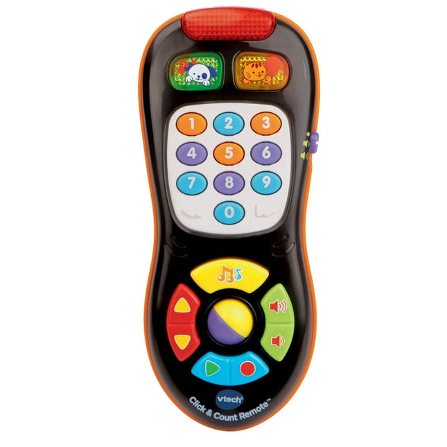 VTech Click and Count Remote Toy, Great Pretend Play Gift for Baby