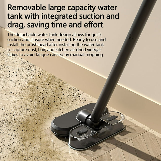 Vacuum Cleaner Household Hand-held Vacuum Cleaner Suction And Drag Integrated Machine No Steam Mop Lazy Mop New Wireless Vacuum Cleaner,by Fanshiluo